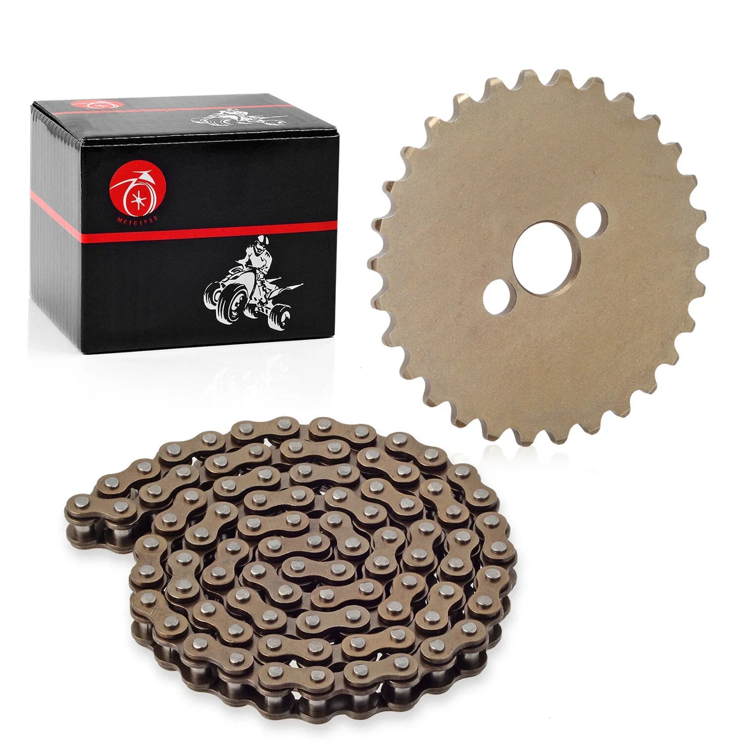 Camshaft Sprocket 30T & Cam Timing Chain 90L for Honda XR100 (1981–1984)