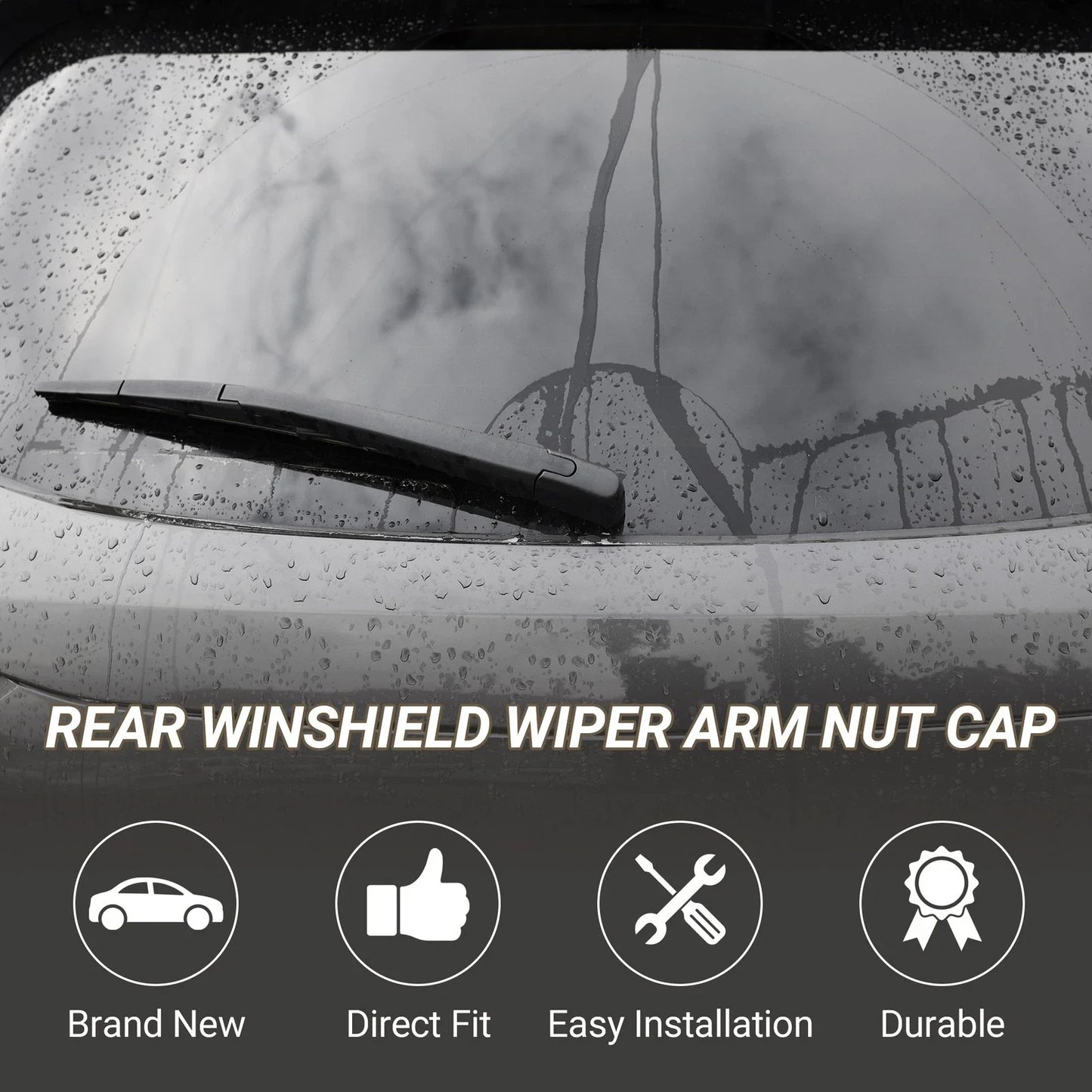 Rear Windshield Wiper Arm Nut Cover for Chevy Captiva (2007-2017)