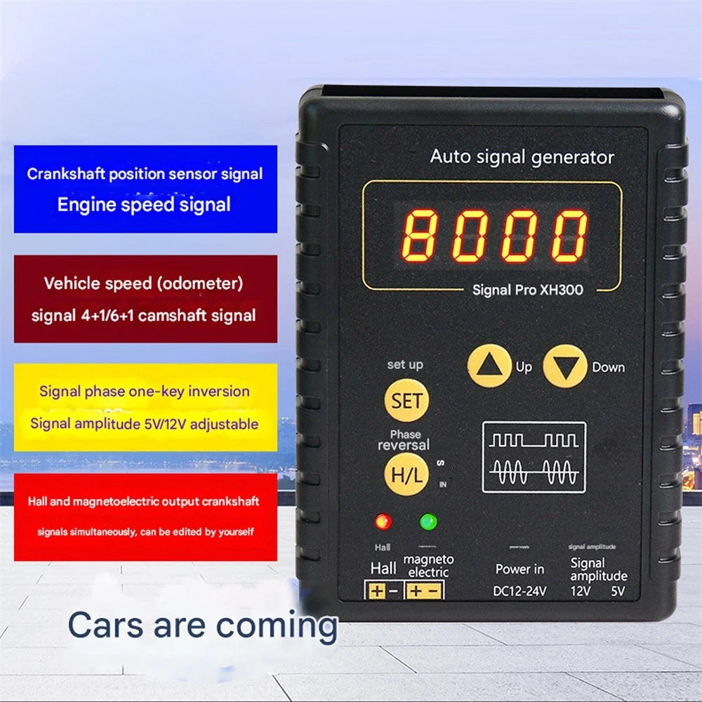 Automotive Sensor Simulator Tester  8000Hz Signal Generator Tool for Vehicle