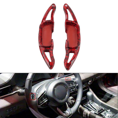 Carbon Fiber Gear Shift Panel Frame Cover Trim for Mazda 3 Axela (2013–2018)