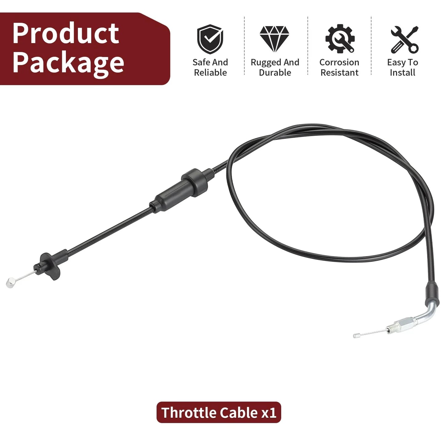 Throttle Cable for Polaris Sportsman 550 / X2 550 (2010–2014)