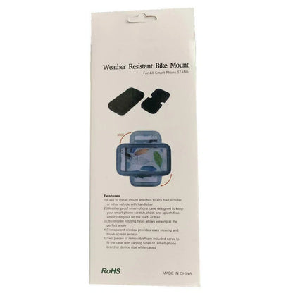 Waterproof Handlebar Mount Case for Bicycle Motorcycle Mobile Phone