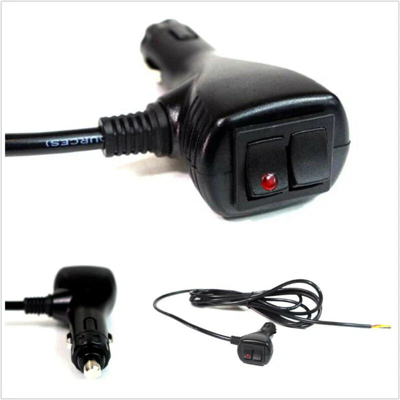 10ft Off-Road Cigarette Lighter Socket Plug Connector for Car