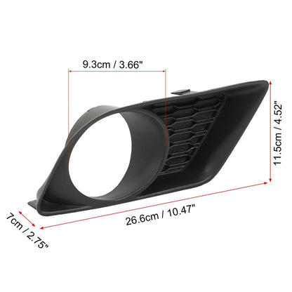 Dodge Charger Front Bumper Right Side Fog Light Grille Cover for 2006-2010