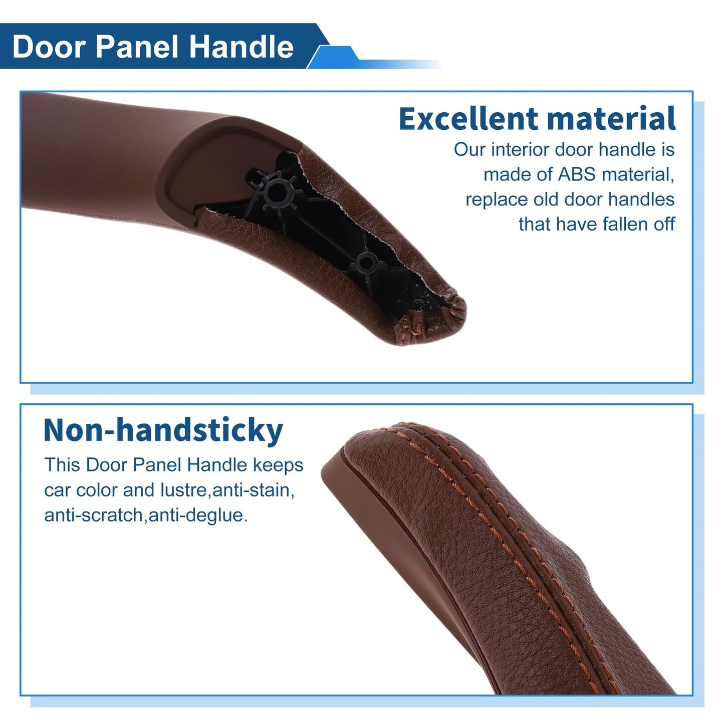 Inner Door Panel Handle for BMW F10 F11 F18 Wine Red (2010-2017)
