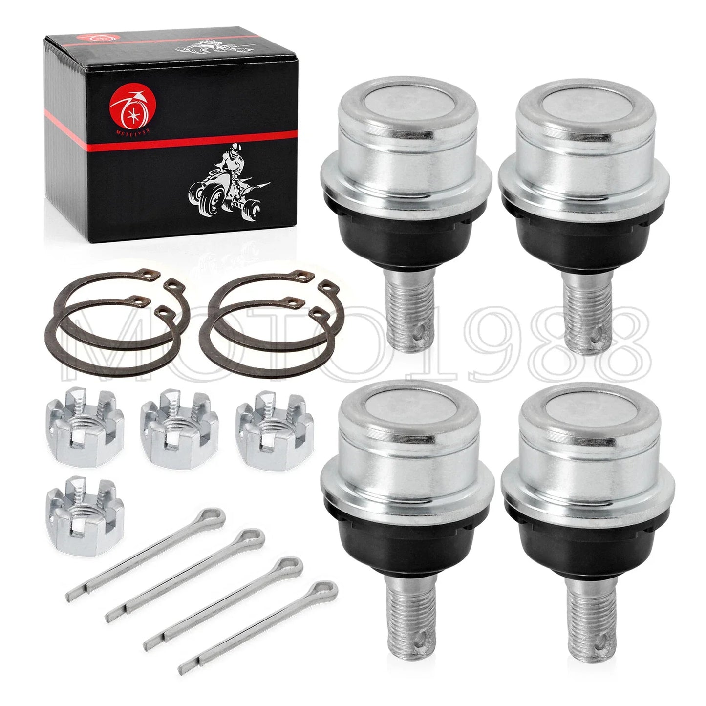 4 x Front Lower Ball Joint Kit for Honda Rancher 420