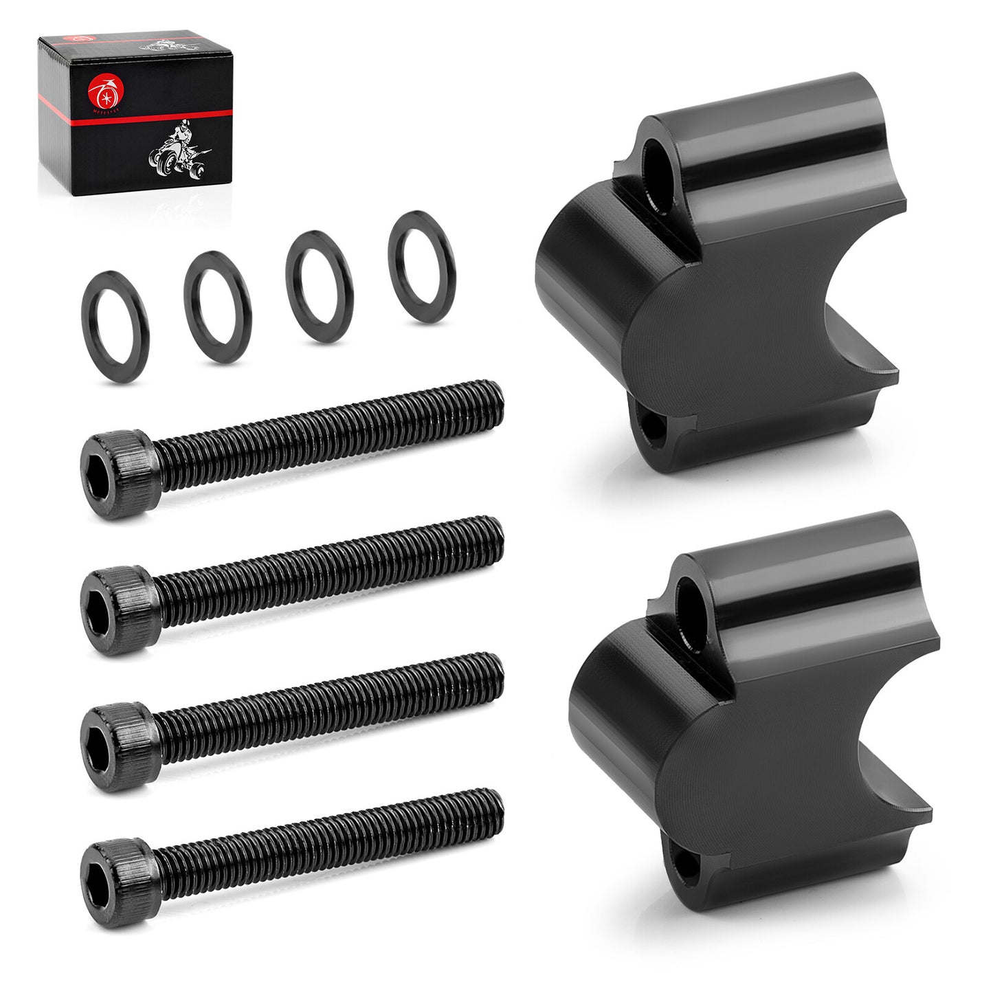 Handlebar Riser Lift Kit 30mm for Honda Suzuki Kawasaki