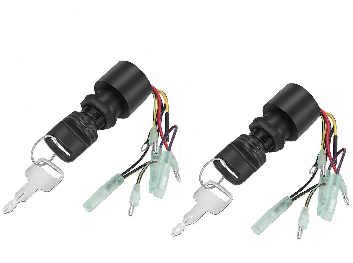 2X Ignition Key Switch for Mercury Marine Outboard (1987–2009)