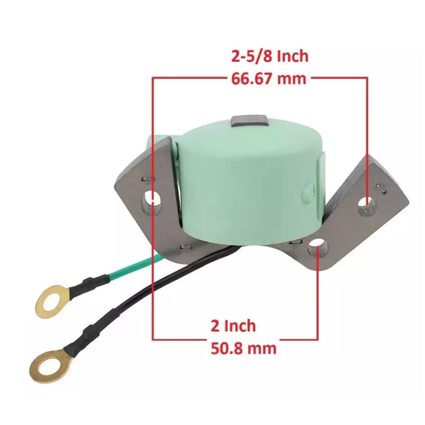 2X Ignition Coil for Johnson Evinrude Outboard (1.5–15 HP)