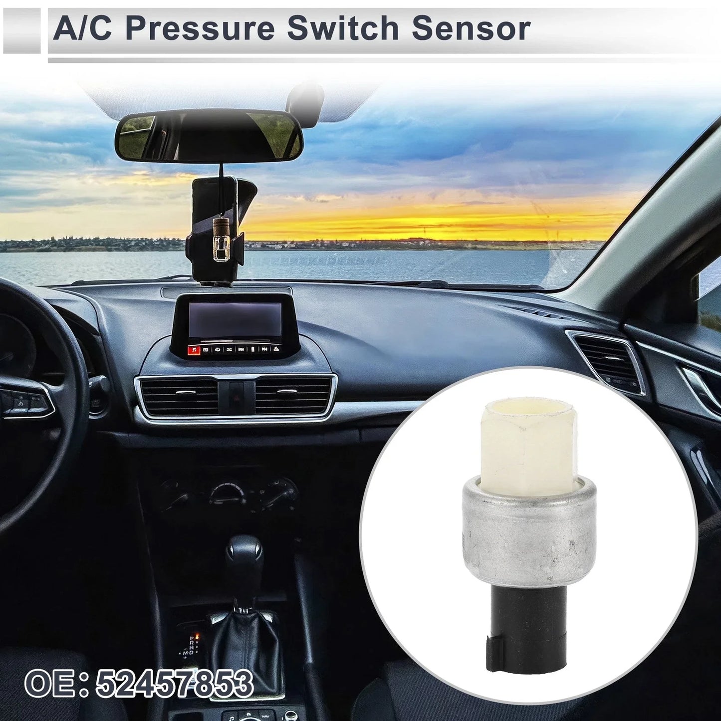 A/C Pressure Switch Sensor for Chevrolet Blazer 5.7L (1992-1993) 1 x Pcs