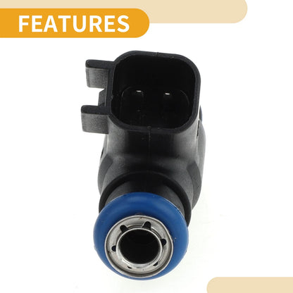 Fuel Injector No. 28102455 for GMC Sierra 2500HD (2010–2018) 1 Pc Black