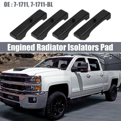 Set of 4 Radiator Isolators Pads for GM 7-1711 (Year Range Not Specified)
