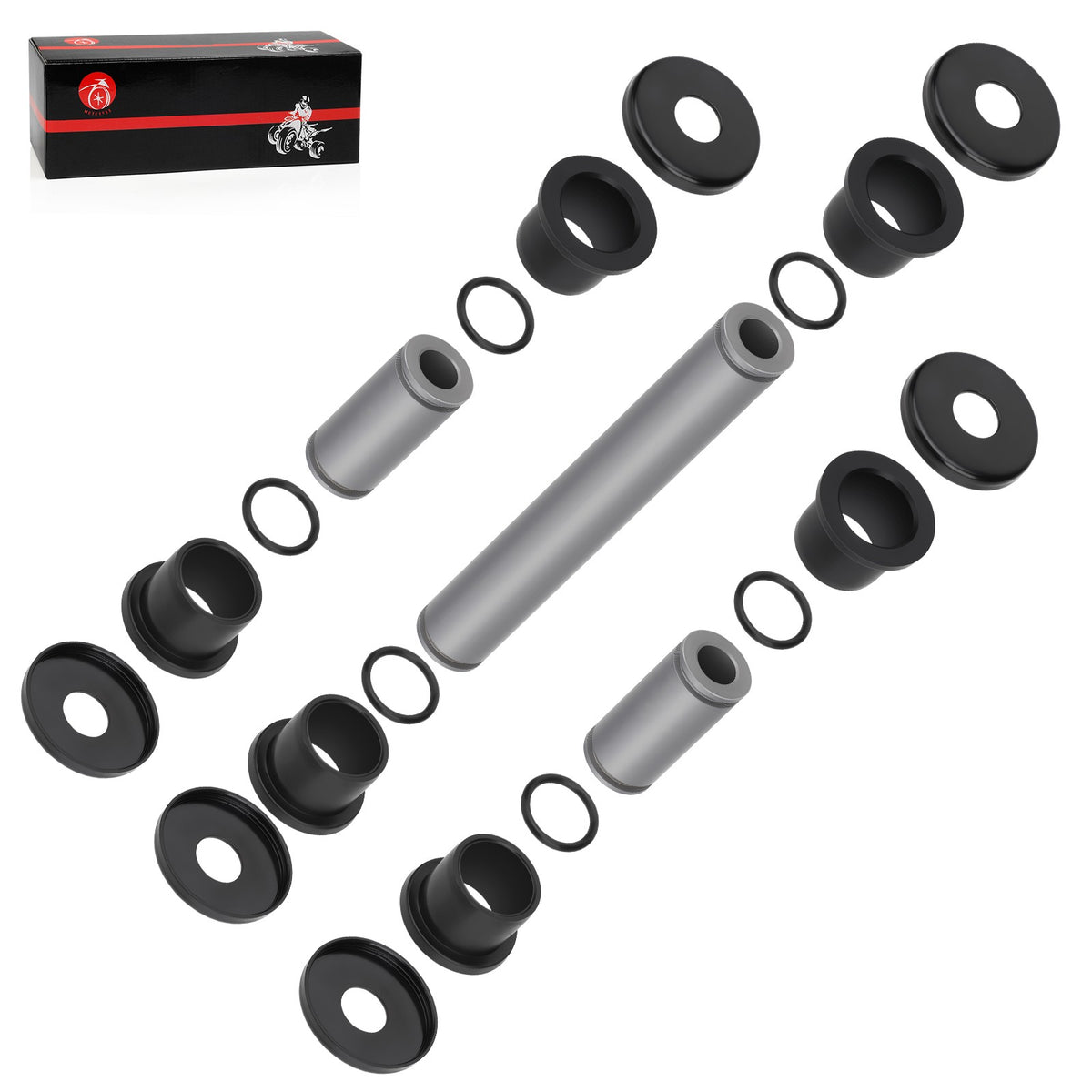 Set of 4 A-Arm Bearing Bushings for Kawasaki Teryx 750 FI (2008–2013)