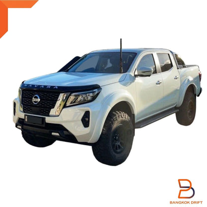 6" Glossy Black Fender Flares for Nissan Navara (2021-2023)