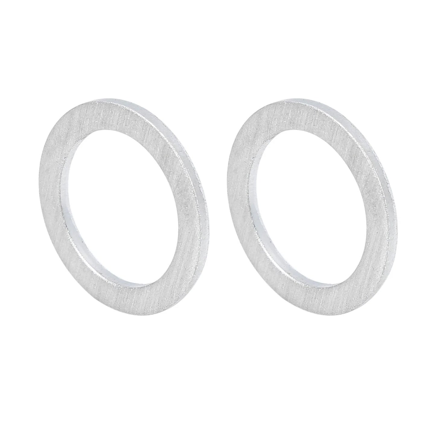 1 M20 Silver Tone Oil Drain Plug Gaskets for Honda