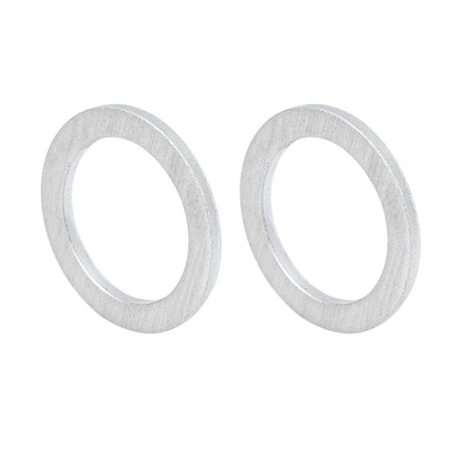 1 M20 Silver Tone Oil Drain Plug Gaskets for Honda
