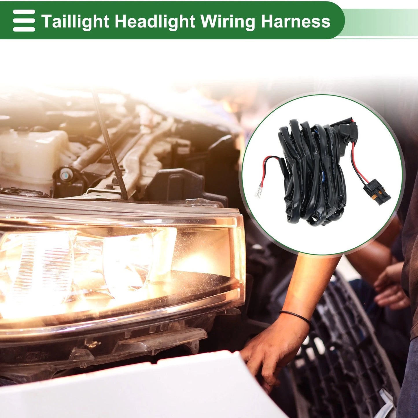 Headlight Cable Repair Kit for Polaris General (2016–2023) 1 Set