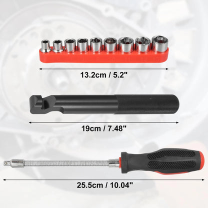 Belt Changing Tool Kit with Clutch Cover Removal for Polaris RZR