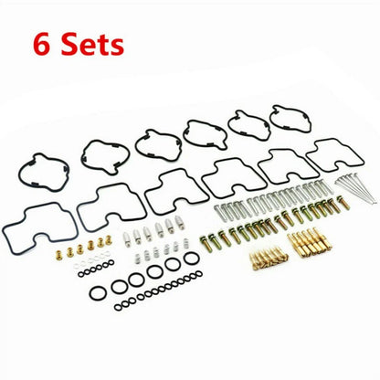 6 x Sets Carburetor Repair for GL1500C GL1500CT Tour Valkyrie 1500 (1997–2003)