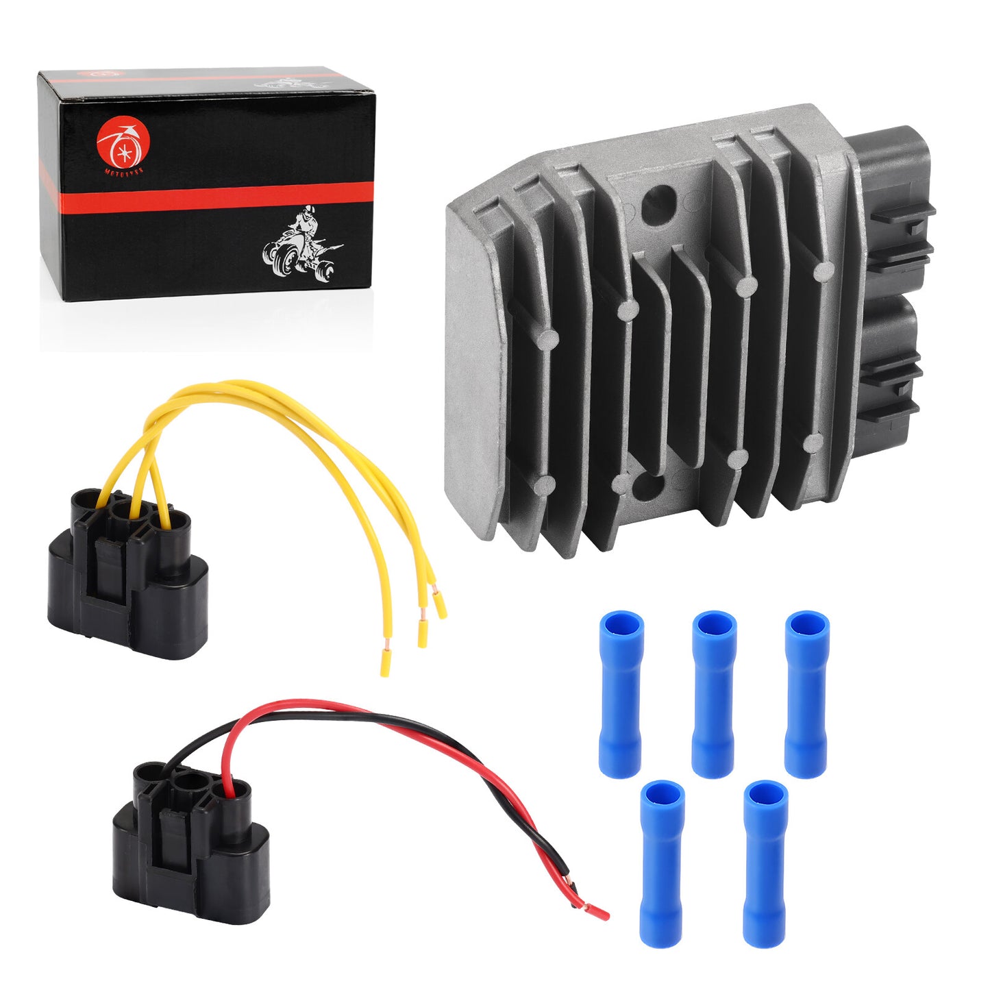 Voltage Regulator with Plug for Yamaha V Star 950 1300 (2009–2017)