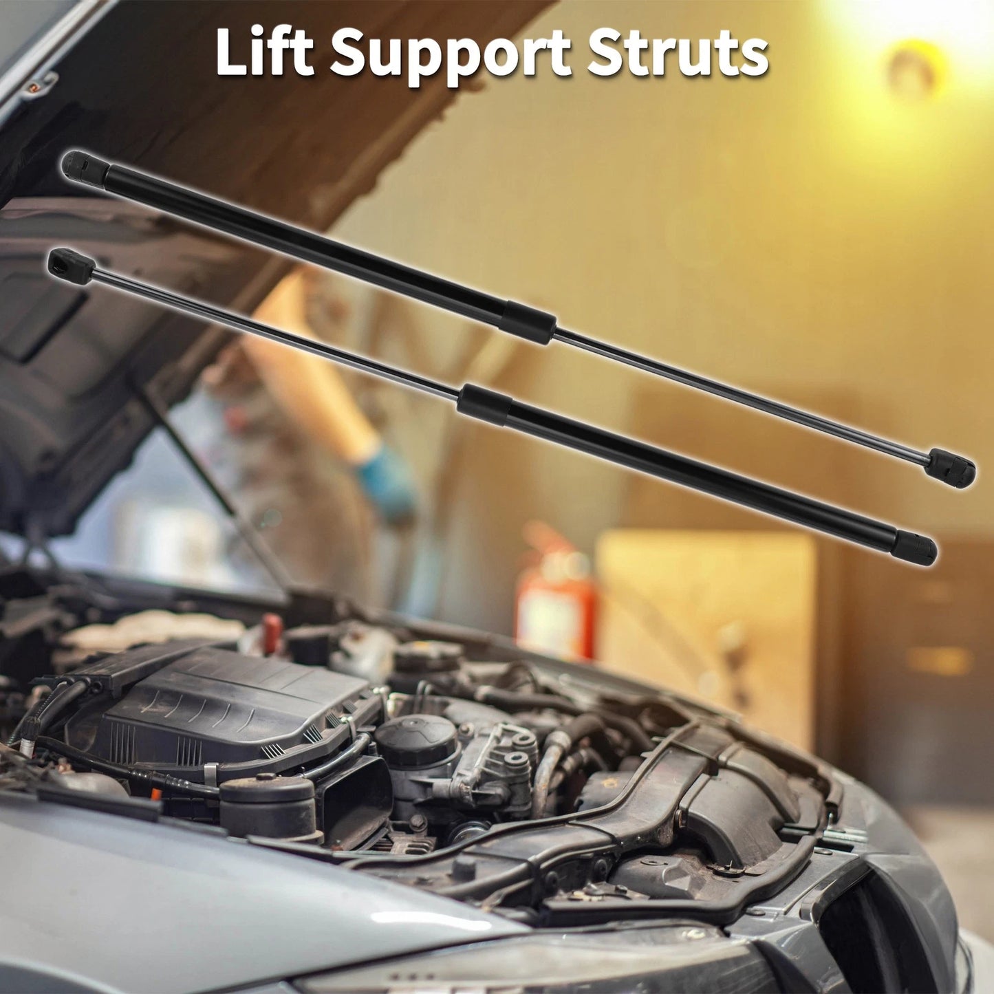 Front Hood Lift Supports Struts Gas Spring for Subaru Forester (2019–2021)