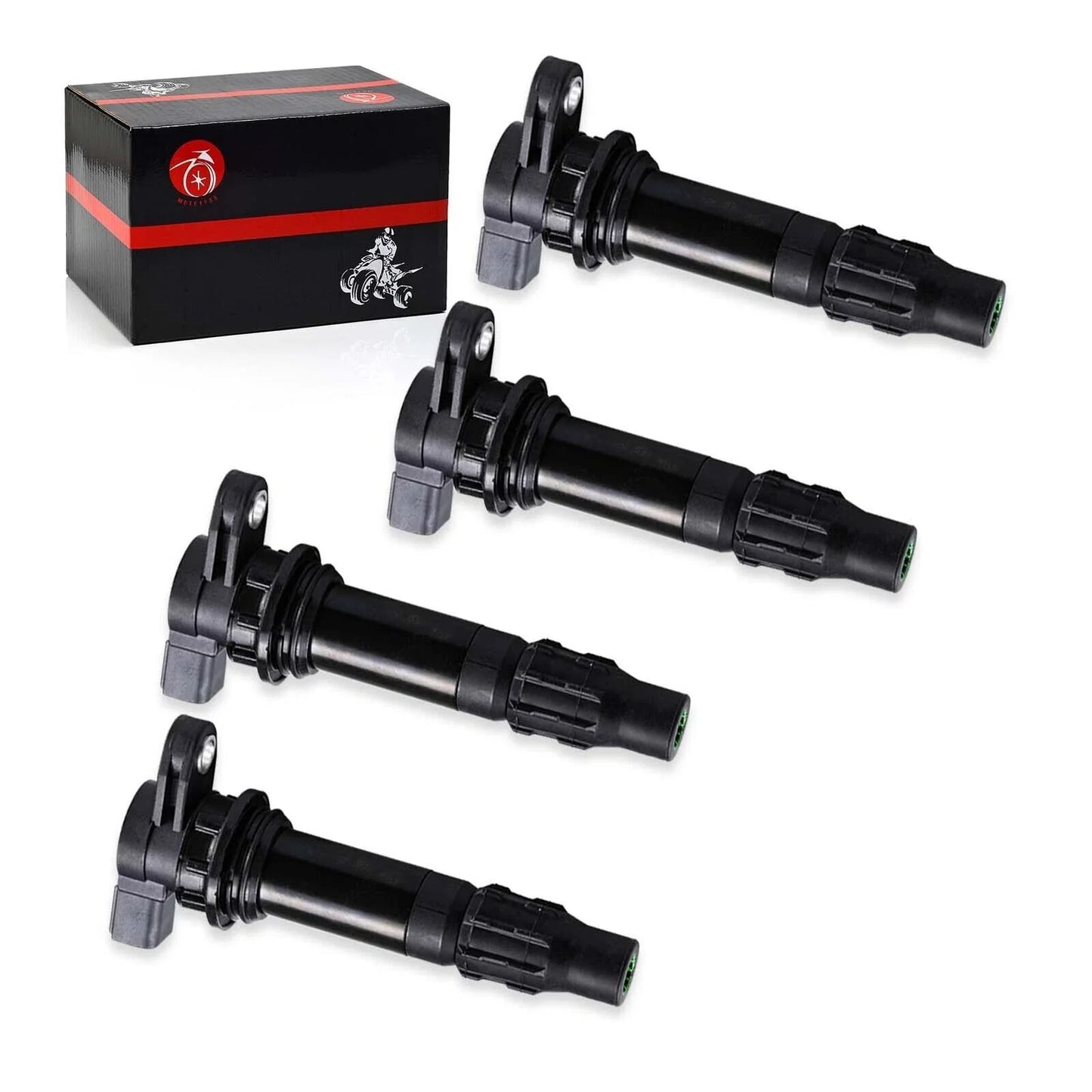 Ignition Coils 4 Pcs for Yamaha WaveRunner FX Cruiser FX1100 HO (2004–2008)