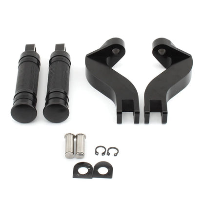 Passenger Floorboards Pedal Pads for Harley Sportster XL/Dyna