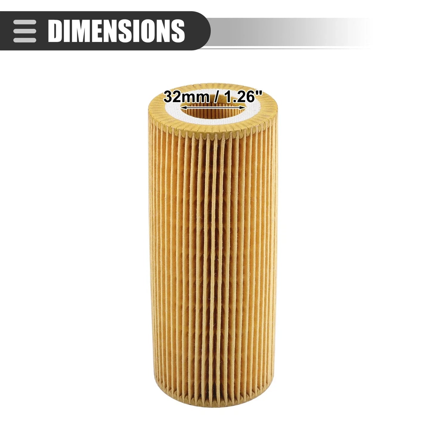 Engine Oil Filter with Gasket Set for BMW E46 (1998 - 2006)