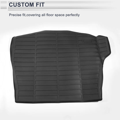 Cargo Liner Rear Trunk Mat for Subaru Solterra (2023–2024) TPE Long Grid Pattern