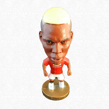 Soccer Player Figurine for Manchester United (Paul Pogba)