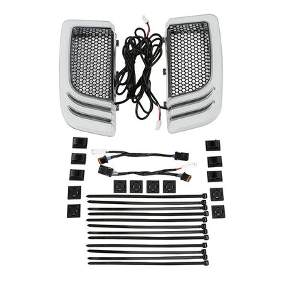 LED Turn Signals & Lower Grilles for Harley Street Road Glide (2014-2023)