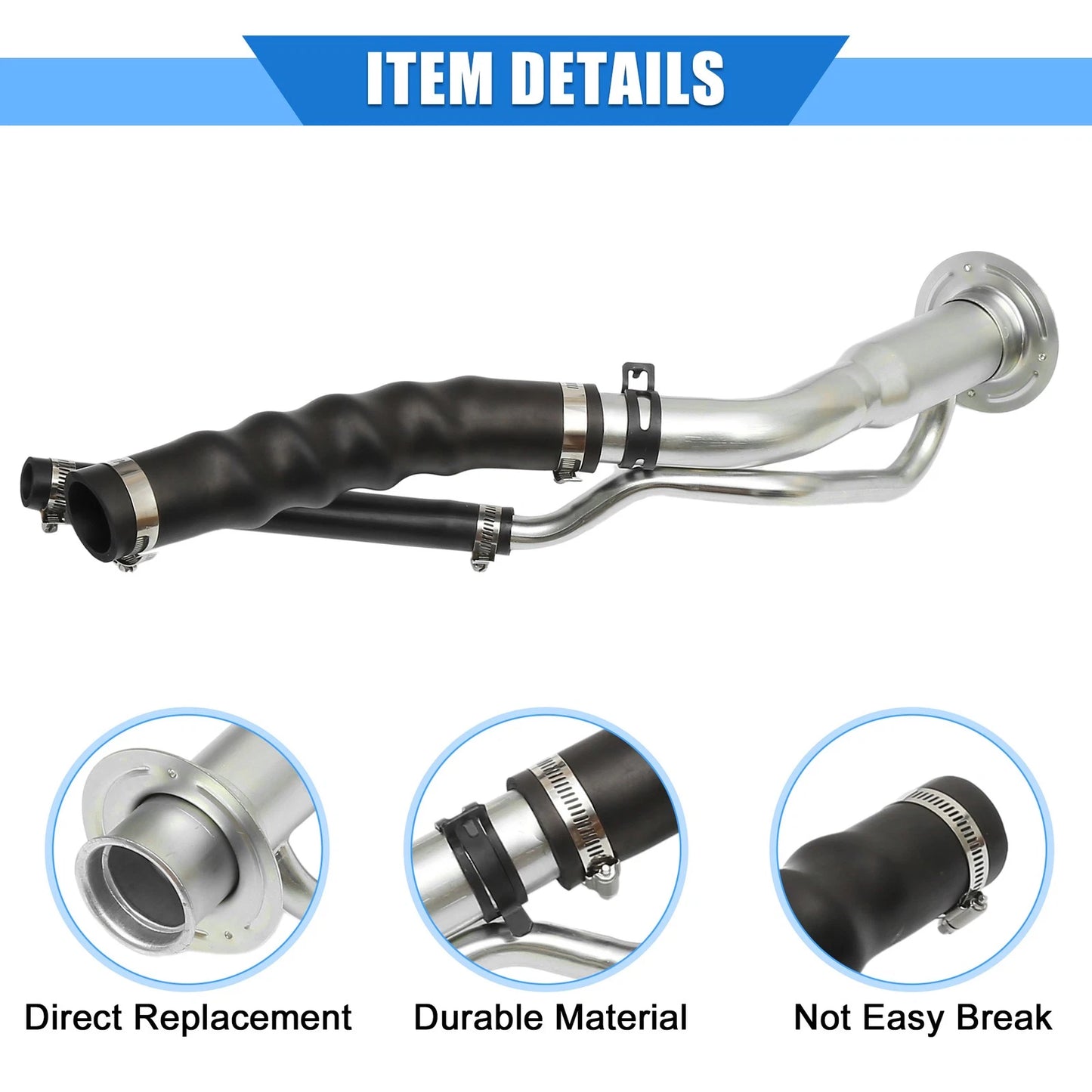 Fuel Filler Neck Pipe for Ford E-150 Econoline (1992–2014)