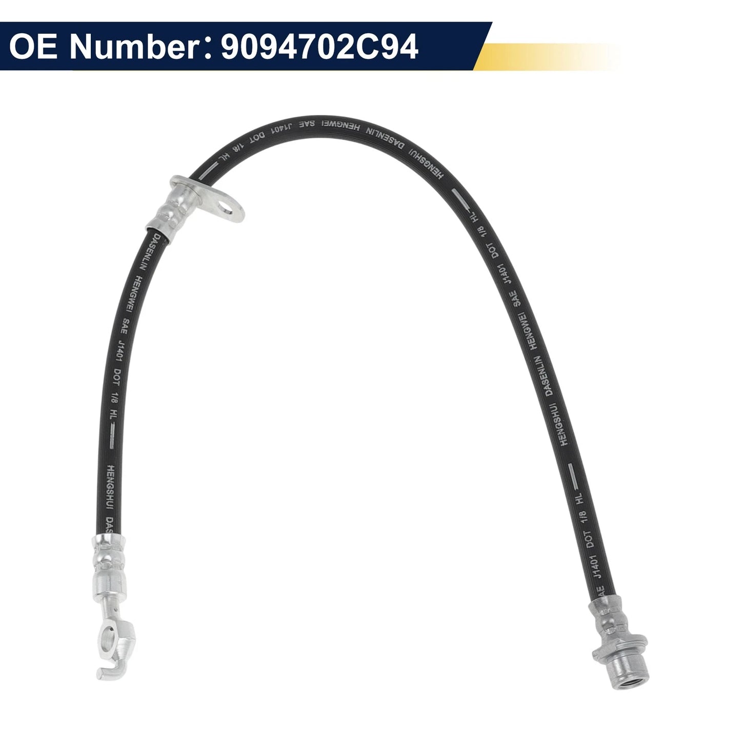 Rear Left Brake Hose for Toyota Camry (2002–2008) No. 9094702C94