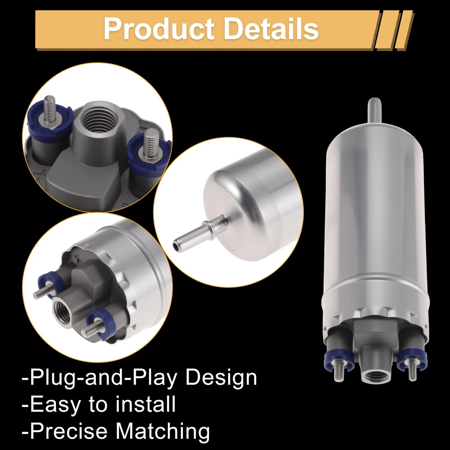 Fuel Pump Set for Ford F-250 Super Duty (1999–2003) Replaces 0580464074