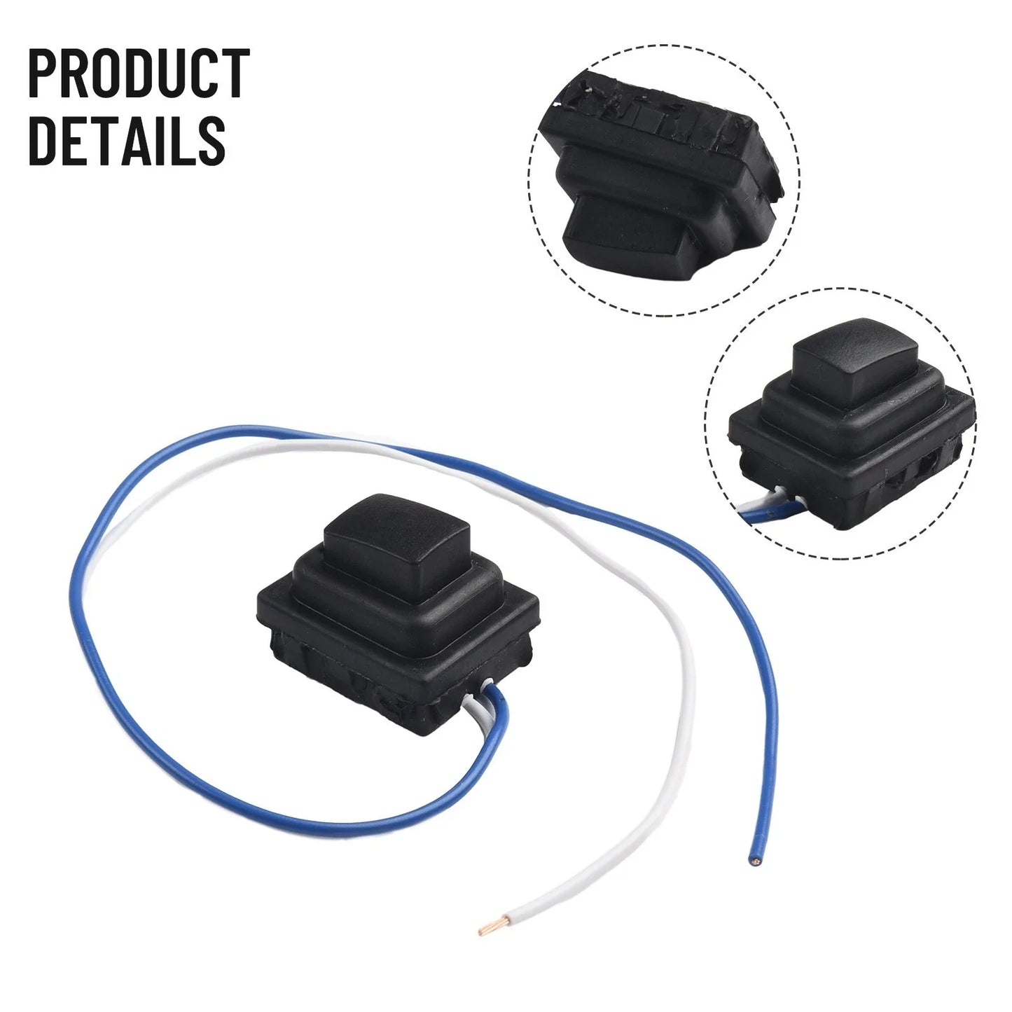 Button Switch Front Door Handle for Hyundai Tucson (2016–2020)