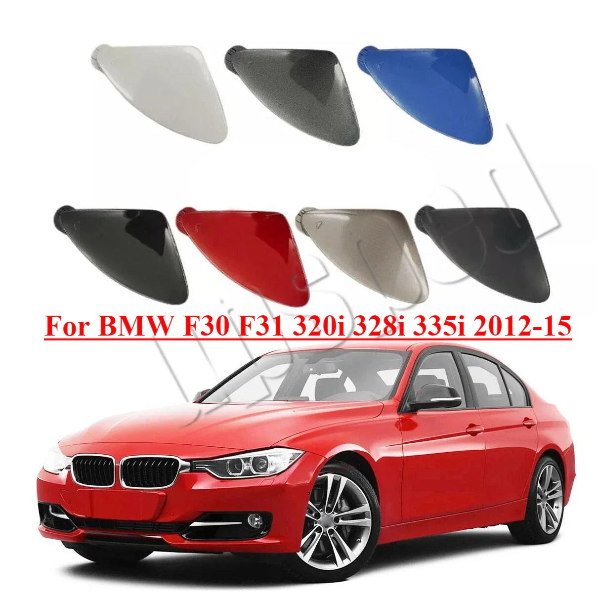 Tow Hook Hole Eye Cover Cap for BMW F30 F31 (2012-2015)