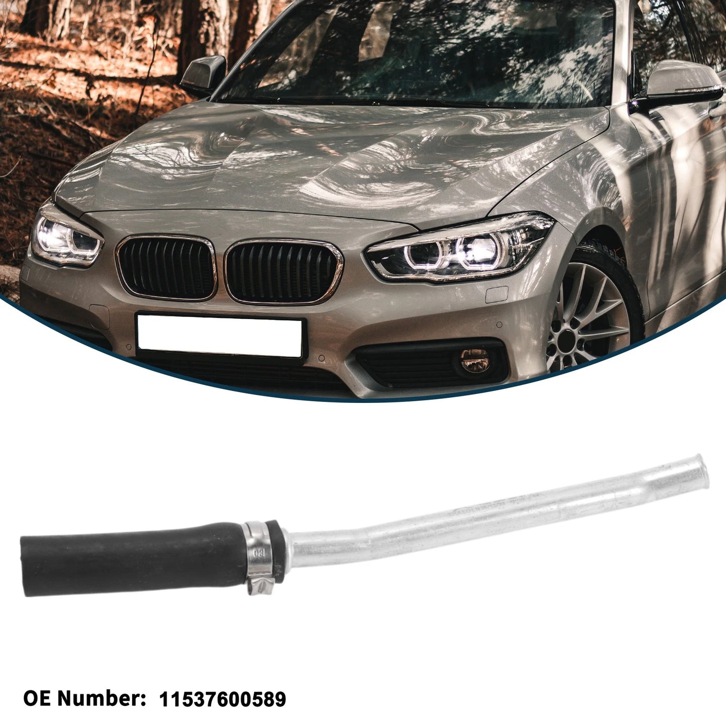 Radiator Hose No. 11537600589 for BMW 118i (2004–2015)