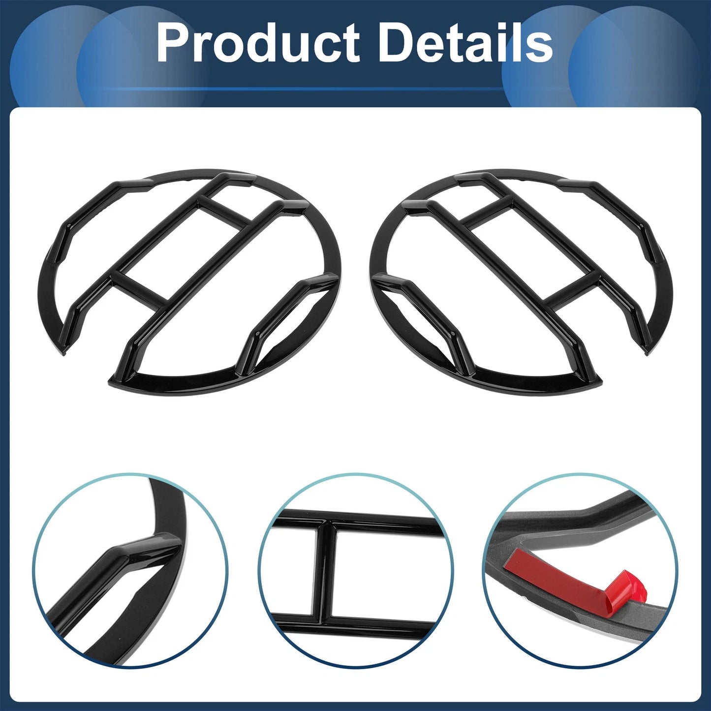 1 Pair Front Left Headlights