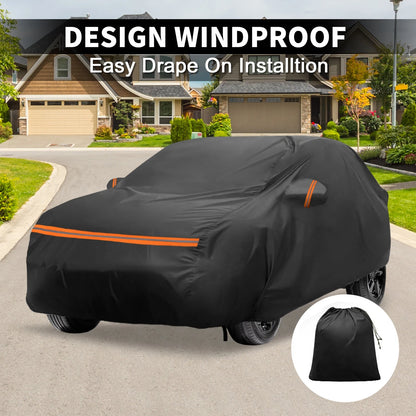Waterproof Car Cover for Toyota Aygo (2005–2014) with Zipper