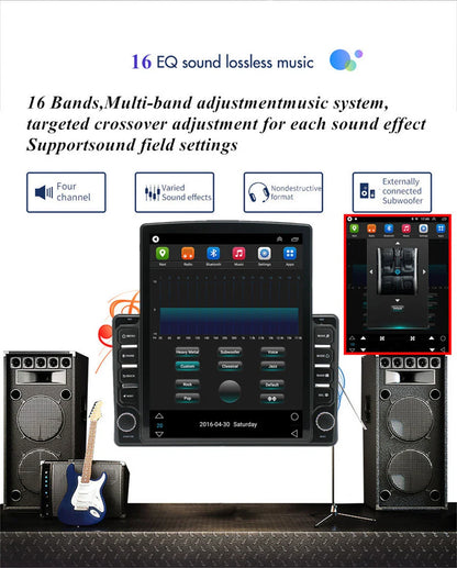 9.7" Android 13 Car Stereo GPS Navigation for Fiat Panda (2003-2012)