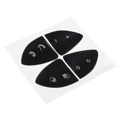 Steering Wheel Button Repair Decal for Mercedes W220 CL500 CL600 (1998–2005)