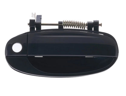 Front Right Outer Door Handle Black for Holden Barina (2005–2011)