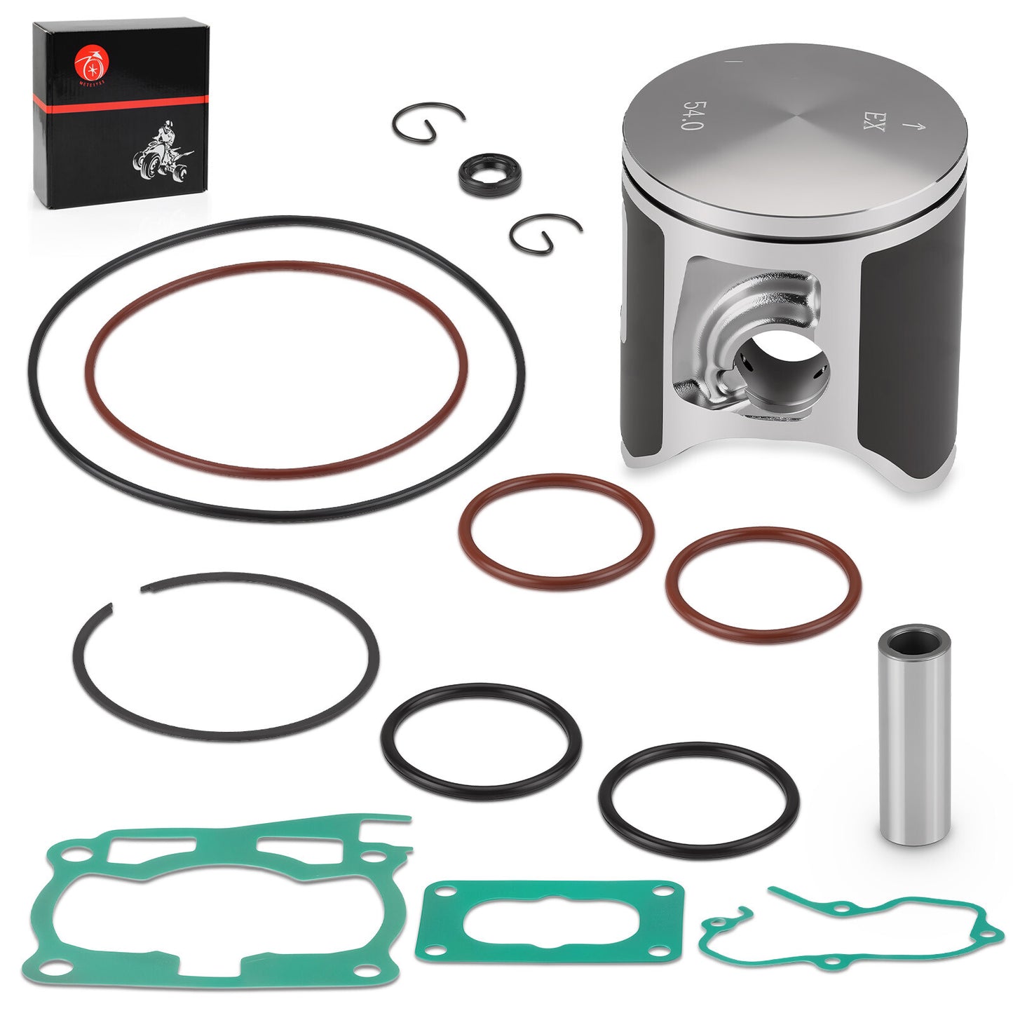 Piston Gasket Ring Kit STD 54mm for Yamaha YZ125 (2002–2004)