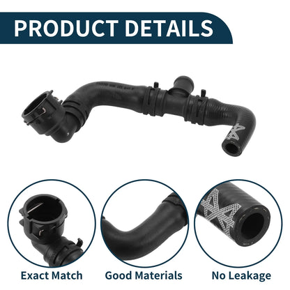 Radiator Hose for Porsche Macan (2018) No. 95B121049E Rubber