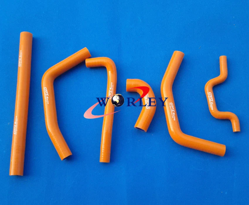 Silicone Radiator Hose for Kawasaki KXF250 KX250F 2009-2014 ( RED)