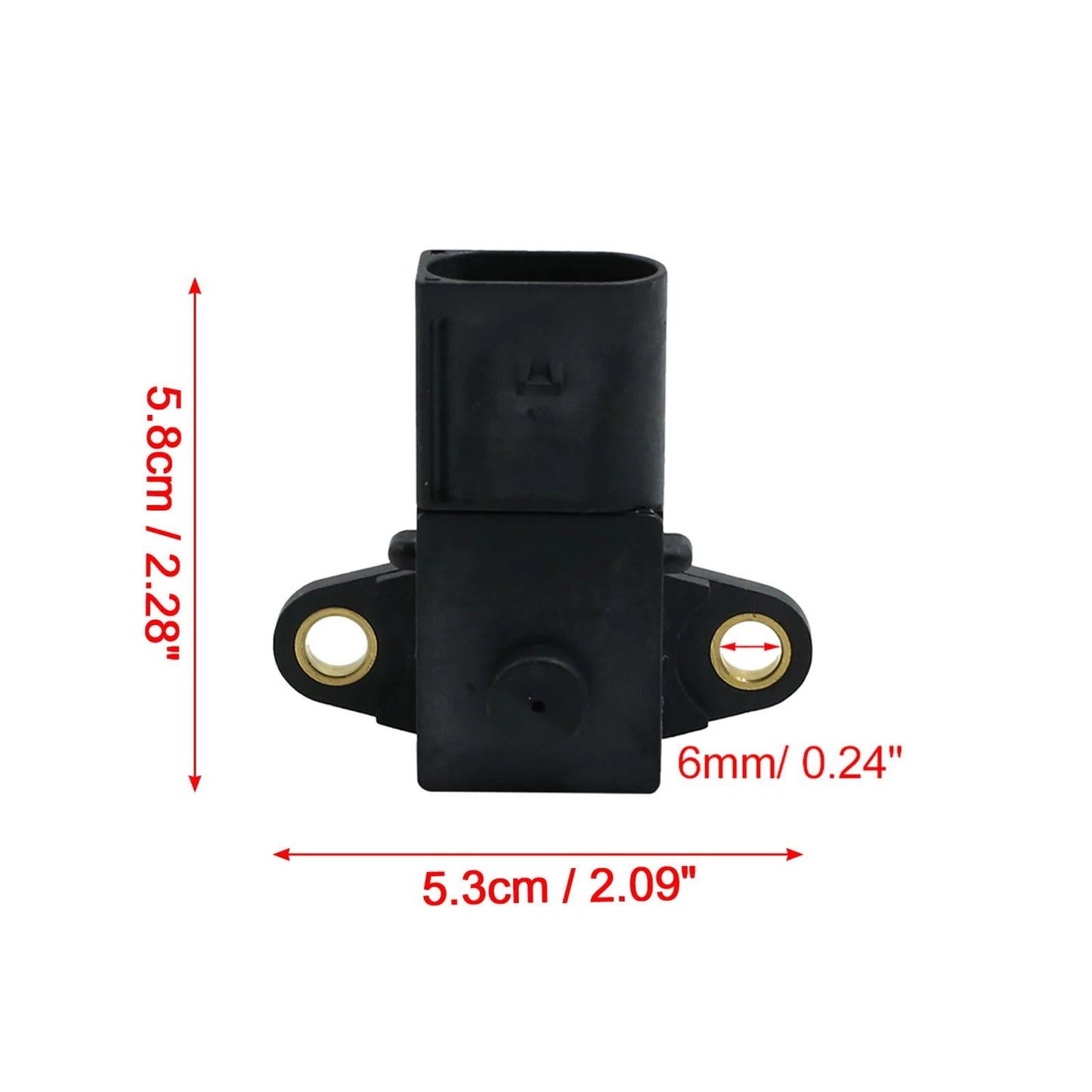 MAP Manifold Air Pressure Sensor 13628617097 for BMW 128i 325i 328i M5 M6 X3 X4 (2008–2013)