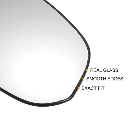 Right Side Heated Mirror Glass w/ Backing Plate for Toyota Tacoma 4Runner