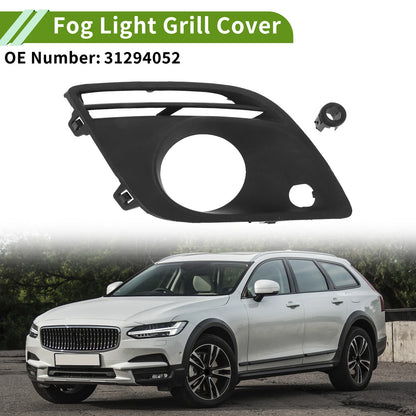Fog Light Grill for Volvo XC60 (2010–2016) No. 31294052, Black