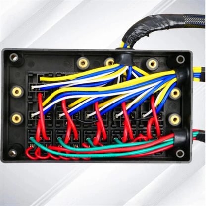 Pre-Wired Fuse Relay Box +40A 5Pin Relay +15 Fuses for Car Truck Boat RV
