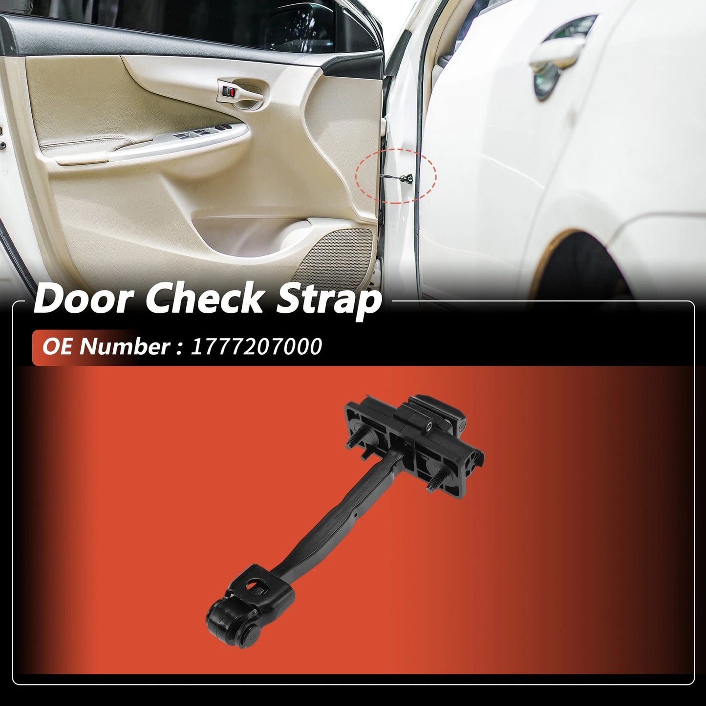 Front Door Check Strap for Mercedes-Benz A-Class (2018–2025) No.1777207000
